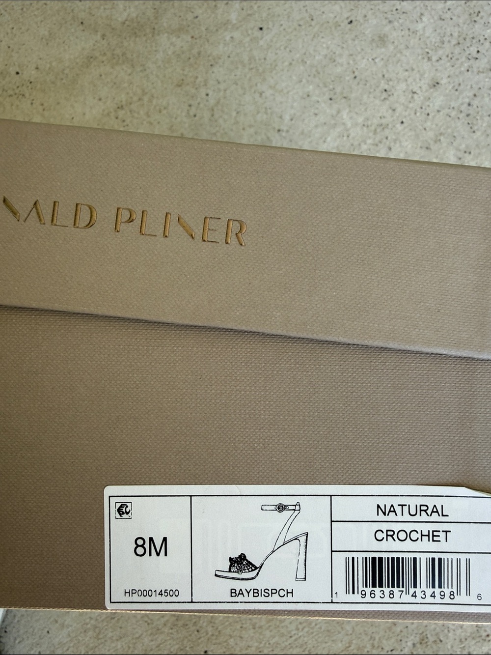 NIB Donald J. Pliner Baybi Heeled Cork Sandals Size 8 - Picture 3 of 8
